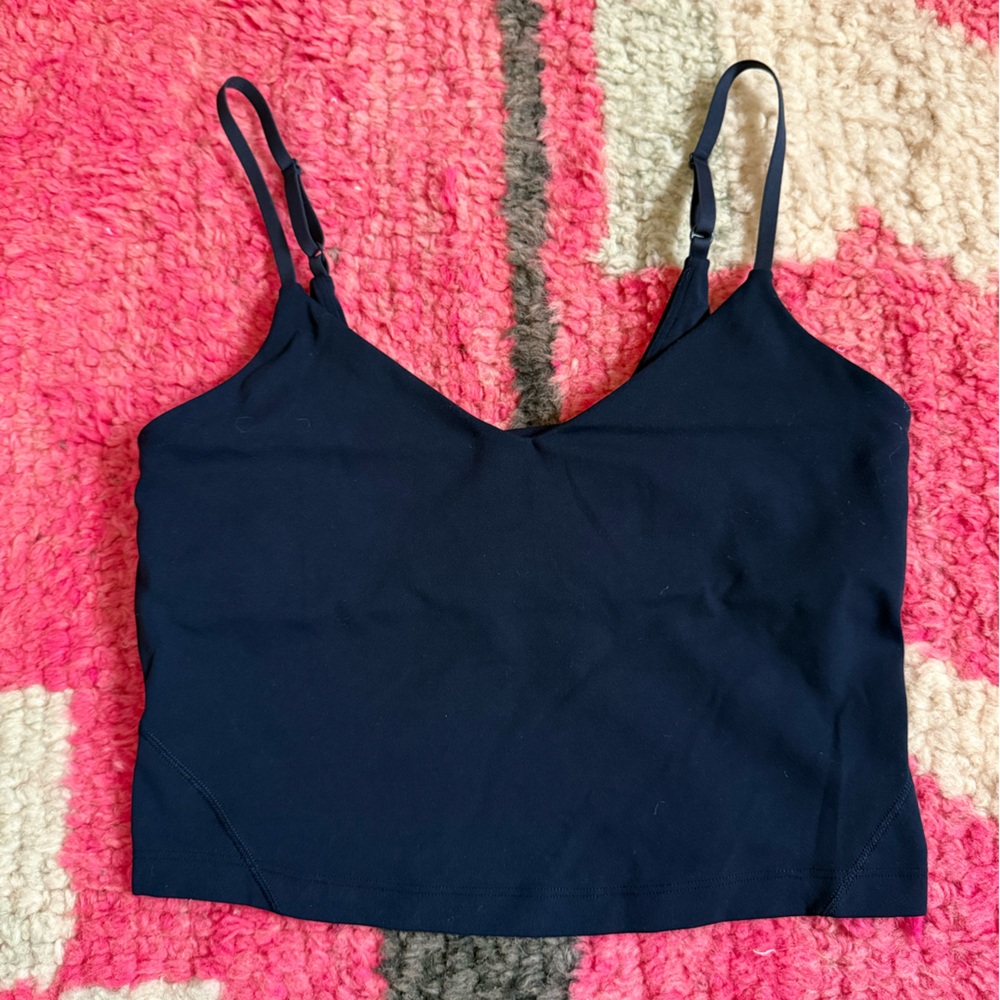 Lululemon Navy Crop Top